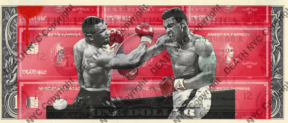 Auction USD $1 Original artwork 161222$5 ali - Art Print