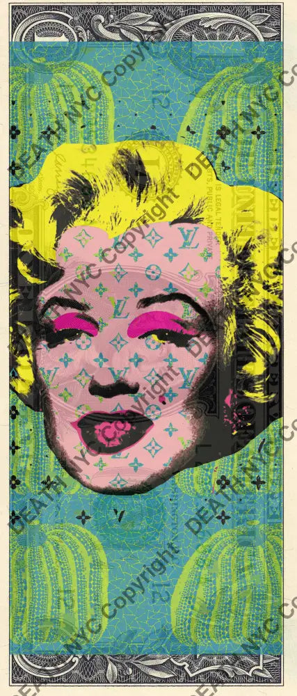 Auction USD $1 Original artwork 161225$10 monr Art Print