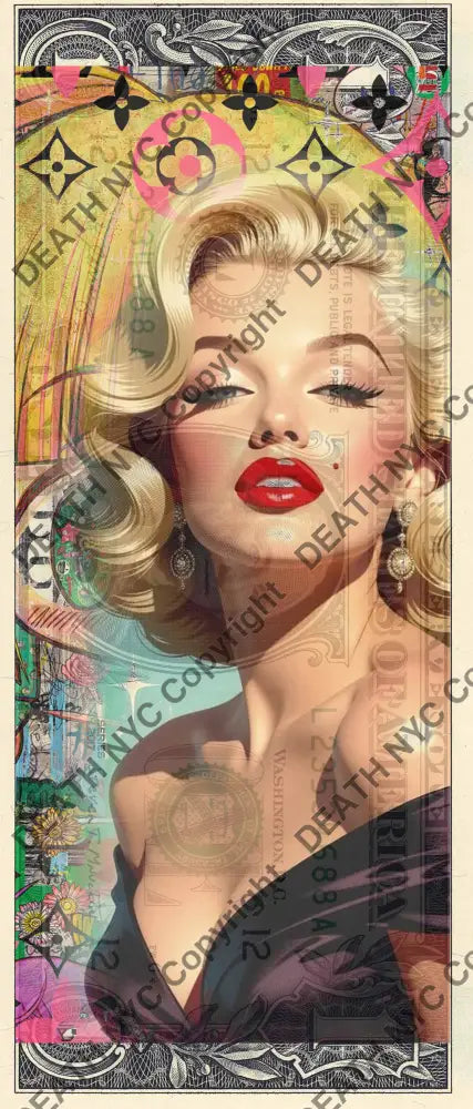 Auction USD $1 Original artwork 161225$11 monr Art Print