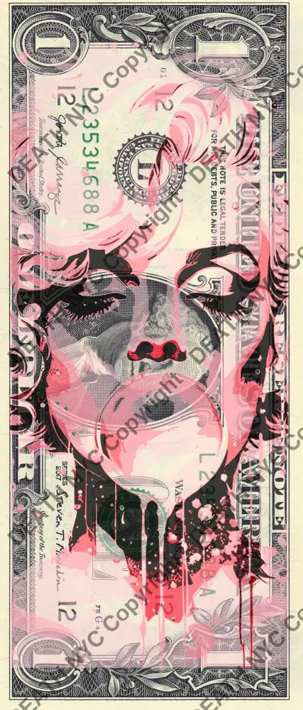 Auction USD $1 Original artwork 161225$17 monr Art Print