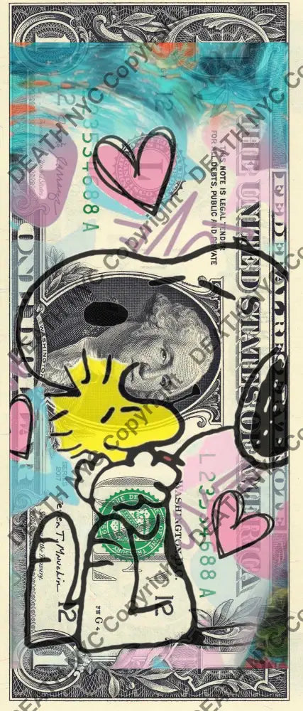 Auction USD $1 Original artwork 161225$6 silly Art Print