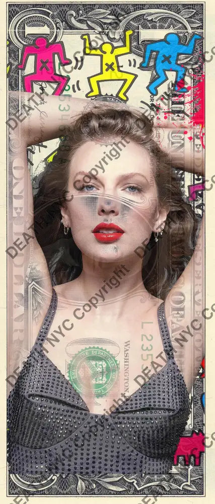 Auction USD $1 Original artwork 170324$6 taylor Art Print