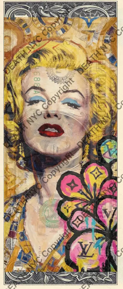 Auction USD $1 Original artwork 170426$14 monr - Art Print