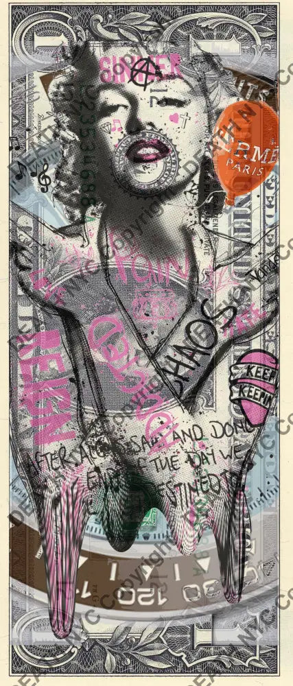 Auction USD $1 Original artwork 180224$13 monr - Art Print