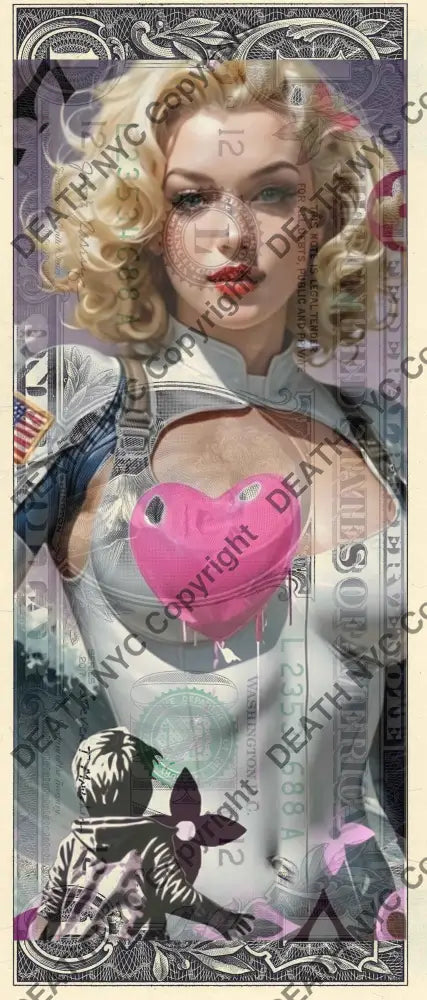 Auction USD $1 Original artwork 180626$12 monr - Art Print