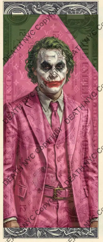 Auction USD $1 Original artwork 180626$7 j k r - Art Print