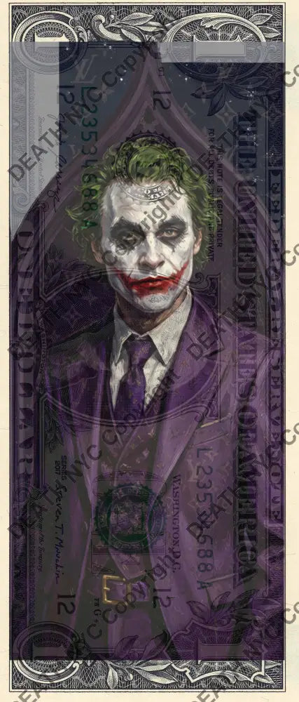 Auction USD $1 Original artwork 180626$8 j k r - Art Print