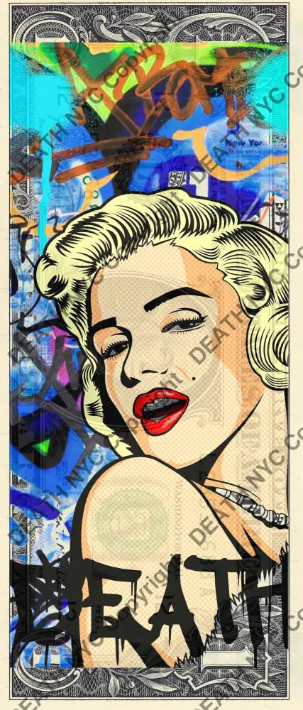 Auction USD $1 Original artwork 181024$23 monr Art Print