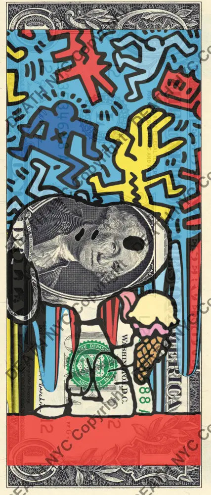 Auction USD $1 Original artwork 181121$14 silly Art Print