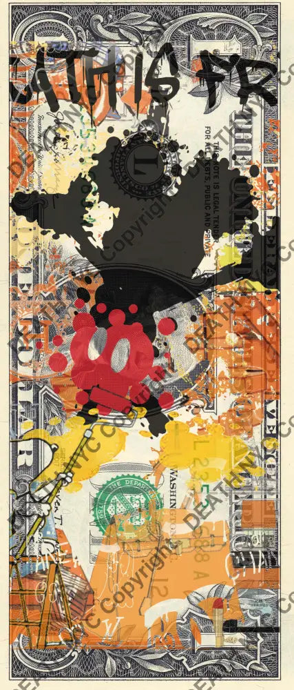 Auction USD $1 Original artwork 181125$3 mouse Art Print