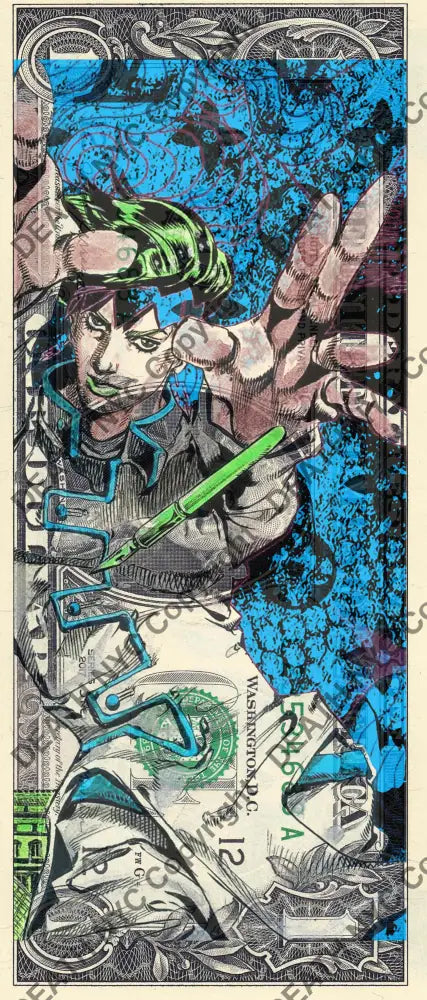 Auction USD $1 Original artwork 181125$7 jo Art Print