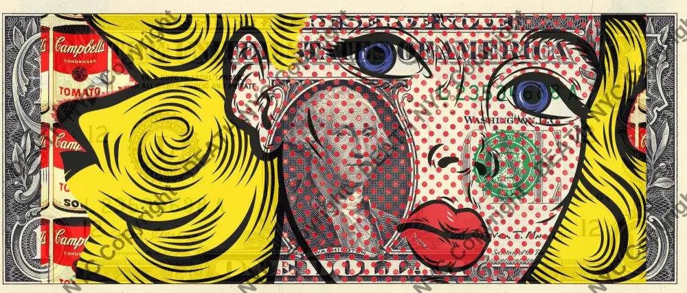 Auction USD $1 Original artwork 190124$8 d face Art Print