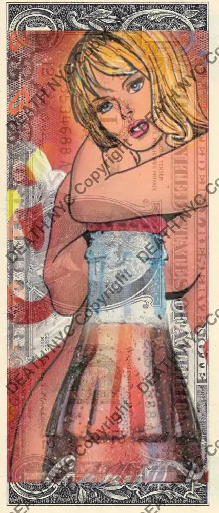 Auction USD $1 Original artwork 190326$11 cok Art Print