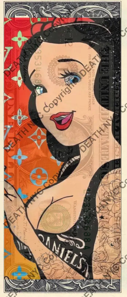 Auction USD $1 Original artwork 190326$9 snow Art Print