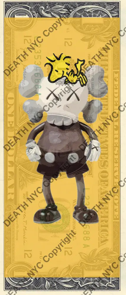 Auction USD $1 Original artwork 190922$5 x - Art Print