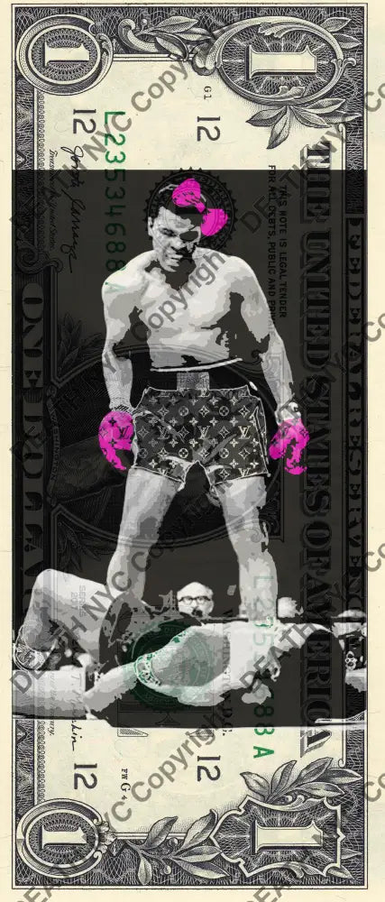 Auction USD $1 Original artwork 191221$12 ali - Art Print