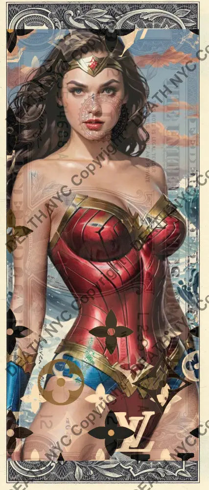 Auction USD $1 Original artwork 191224$8 wonder - Art Print