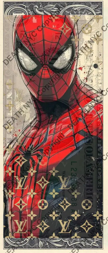 Auction USD $1 Original artwork 200926$14 spider - Art Print