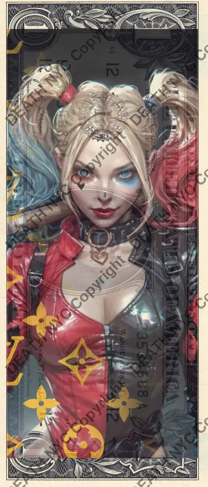Auction USD $1 Original artwork 200926$7 quin - Art Print
