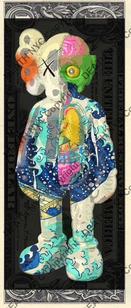 Auction USD $1 Original artwork 201121$3 x - Art Print
