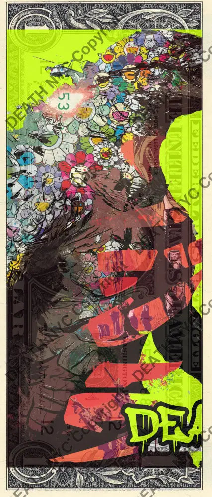 Auction USD $1 Original artwork 201121$8 godz - Art Print