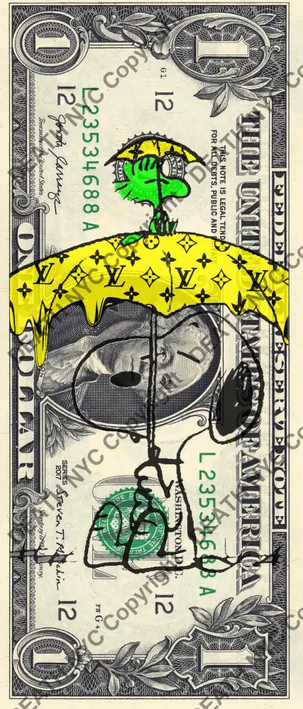 Auction USD $1 Original artwork 201221$10 silly - Art Print