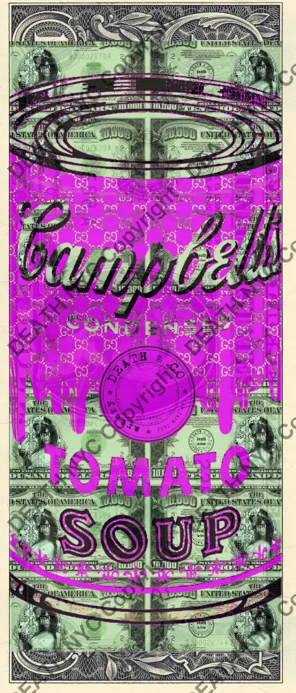 Auction USD $1 Original artwork 201221$12 camp - Art Print