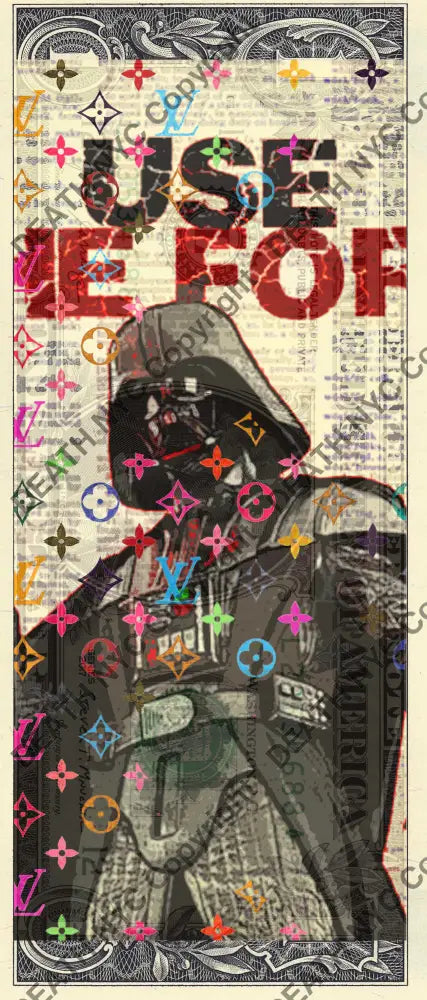 Auction USD $1 Original artwork 210225$5 v d r - Art Print