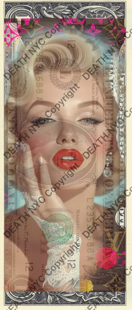 Auction USD $1 Original artwork 210226$14 monr Art Print