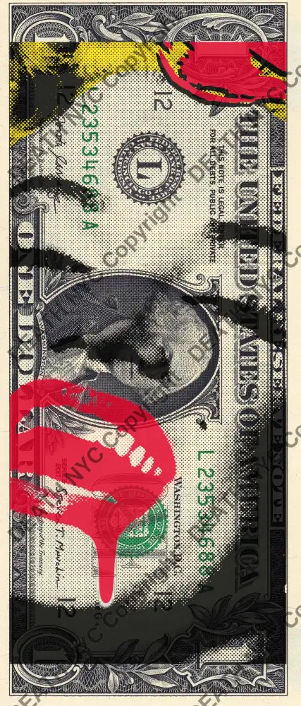Auction USD $1 Original artwork 210226$16 monr Art Print