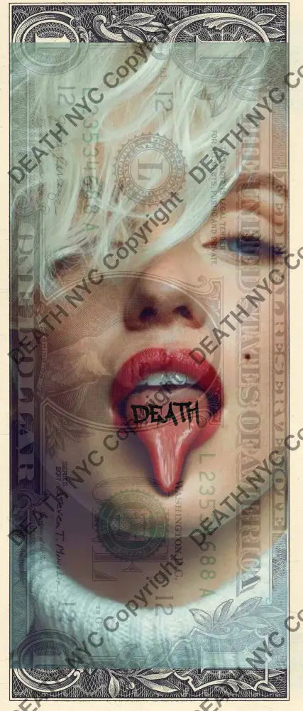 Auction USD $1 Original artwork 210826$10 monr - Art Print