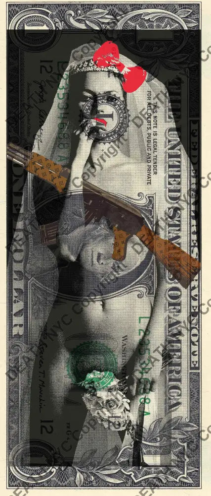 Auction USD $1 Original artwork 210826$14 kate - Art Print