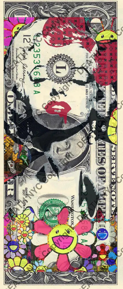 Auction USD $1 Original artwork 211123$23 monr Art Print