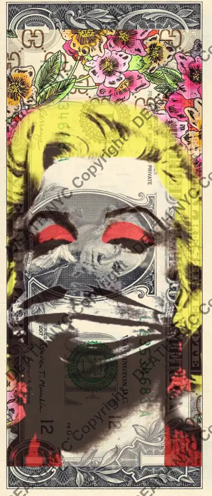 Auction USD $1 Original artwork 211225$11 monr Art Print