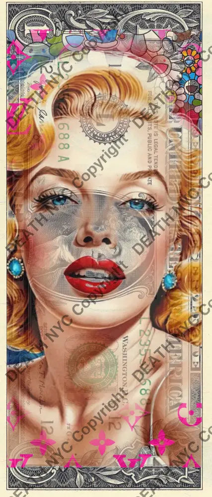 Auction USD $1 Original artwork 211225$9 monr Art Print