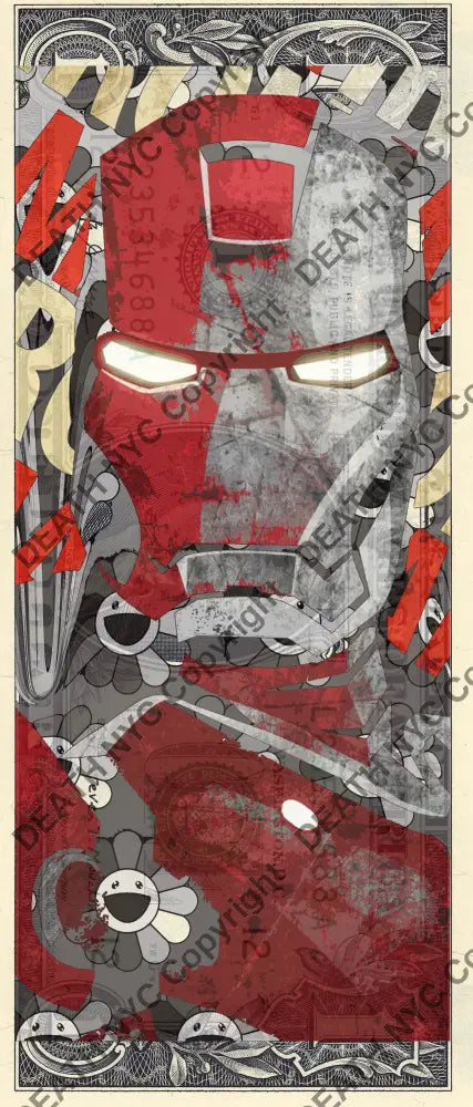 Auction USD $1 Original artwork 220222$6 iron - Art Print