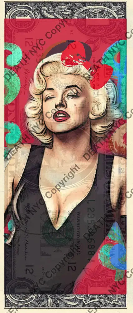 Auction USD $1 Original artwork 2203242 monr Art Print