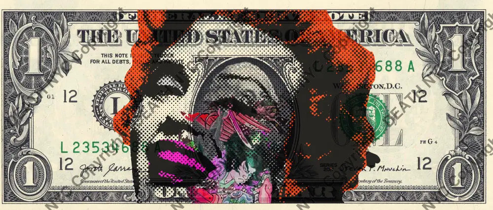 Auction USD $1 Original artwork 221221$9 monr - Art Print