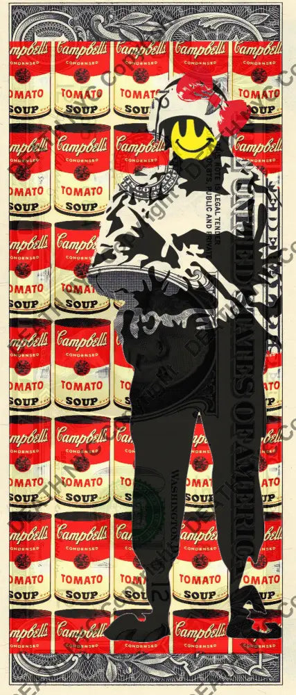 Auction USD $1 Original artwork 230822$16 bank - Art Print