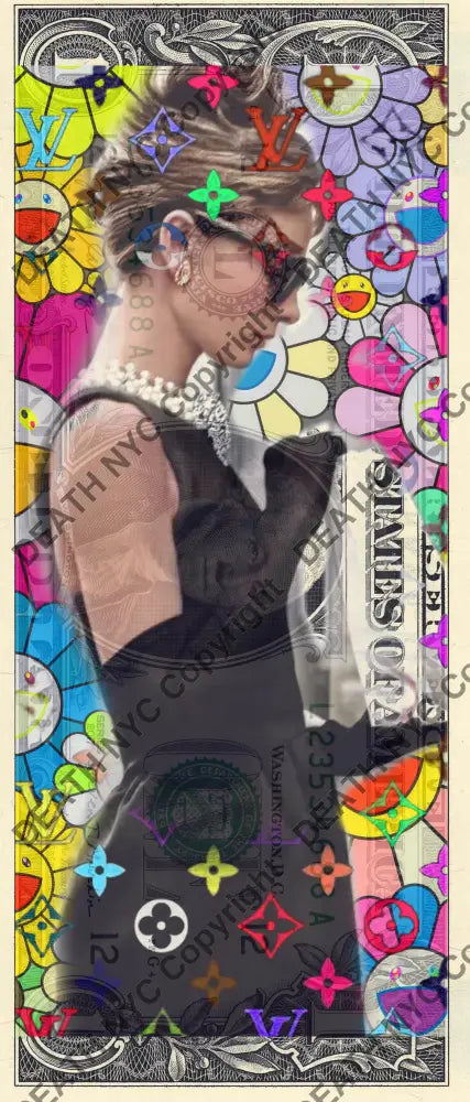 Auction USD $1 Original artwork 231026$13 audrey - Art Print