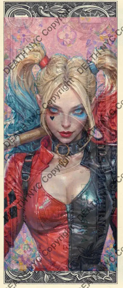 Auction USD $1 Original artwork 231026$20 quin - Art Print