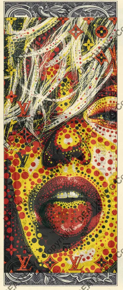 Auction USD $1 Original artwork 231026$3 monr - Art Print
