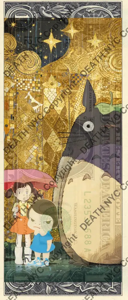 Auction USD $1 Original artwork 231026$8 toto - Art Print