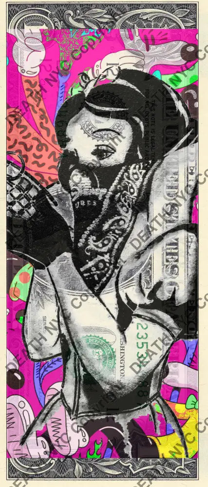 Auction USD $1 Original artwork 231222$7 snow Art Print