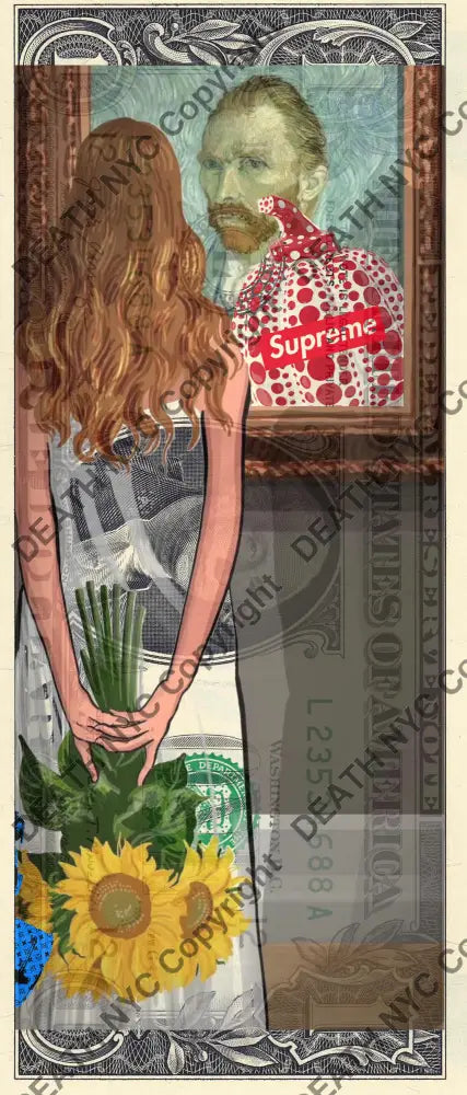 Auction USD $1 Original artwork 240125$13 van - Art Print