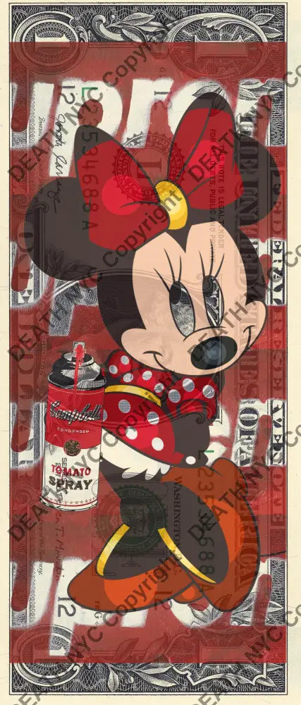 Auction USD $1 Original artwork 240224$6 mouse Art Print