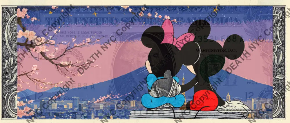 Auction USD $1 Original artwork 240524$21 mouse Art Print