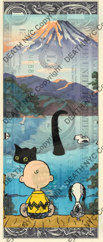 Auction USD $1 Original artwork 240724$2 silly Art Print