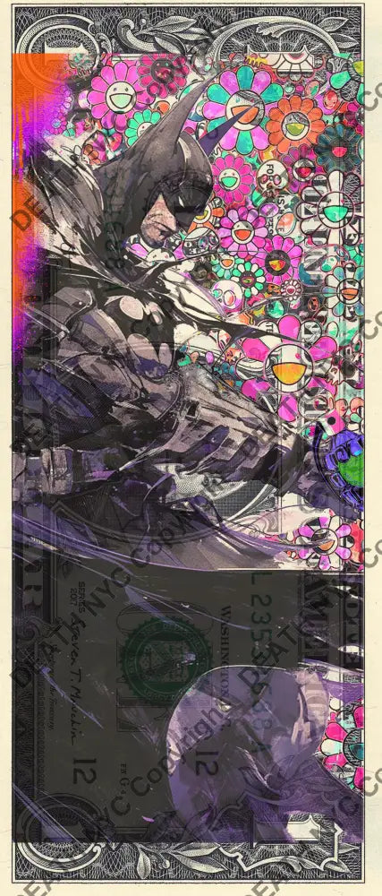 Auction USD $1 Original artwork 240824$22 bat - Art Print
