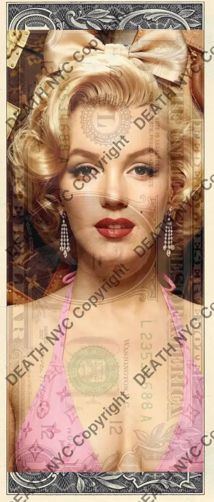 Auction USD $1 Original artwork 240826$1 monr - Art Print